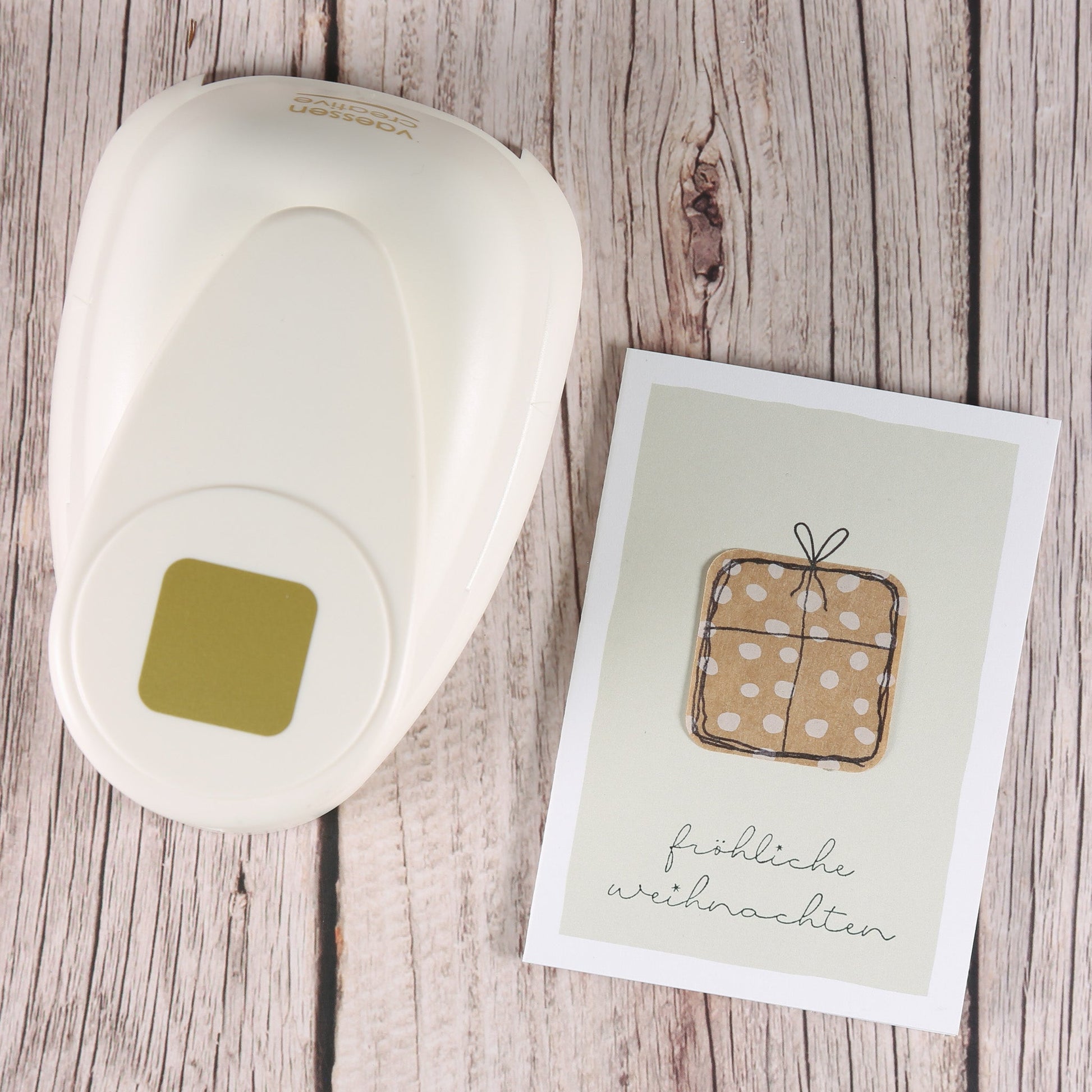 Motivstanzer "Quadrat" mit abgerundeten Ecken