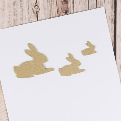 Motivstanzer-Set "Kaninchen" in drei Größen