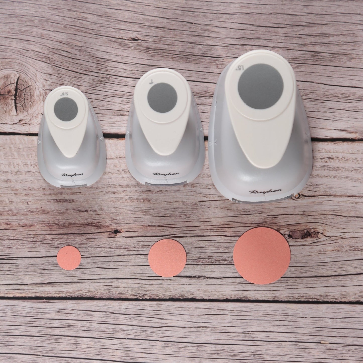 Motivstanzer Set "Kreis" (3 Größen)