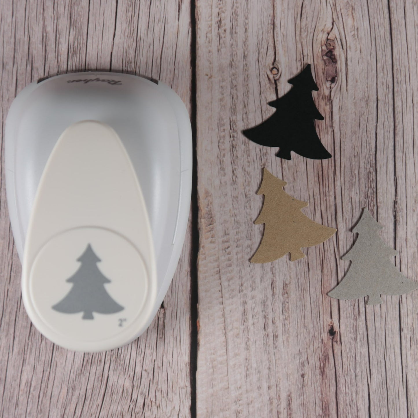 Motivstanzer "Weihnachtsbaum" (ca. 45 x 45 mm)