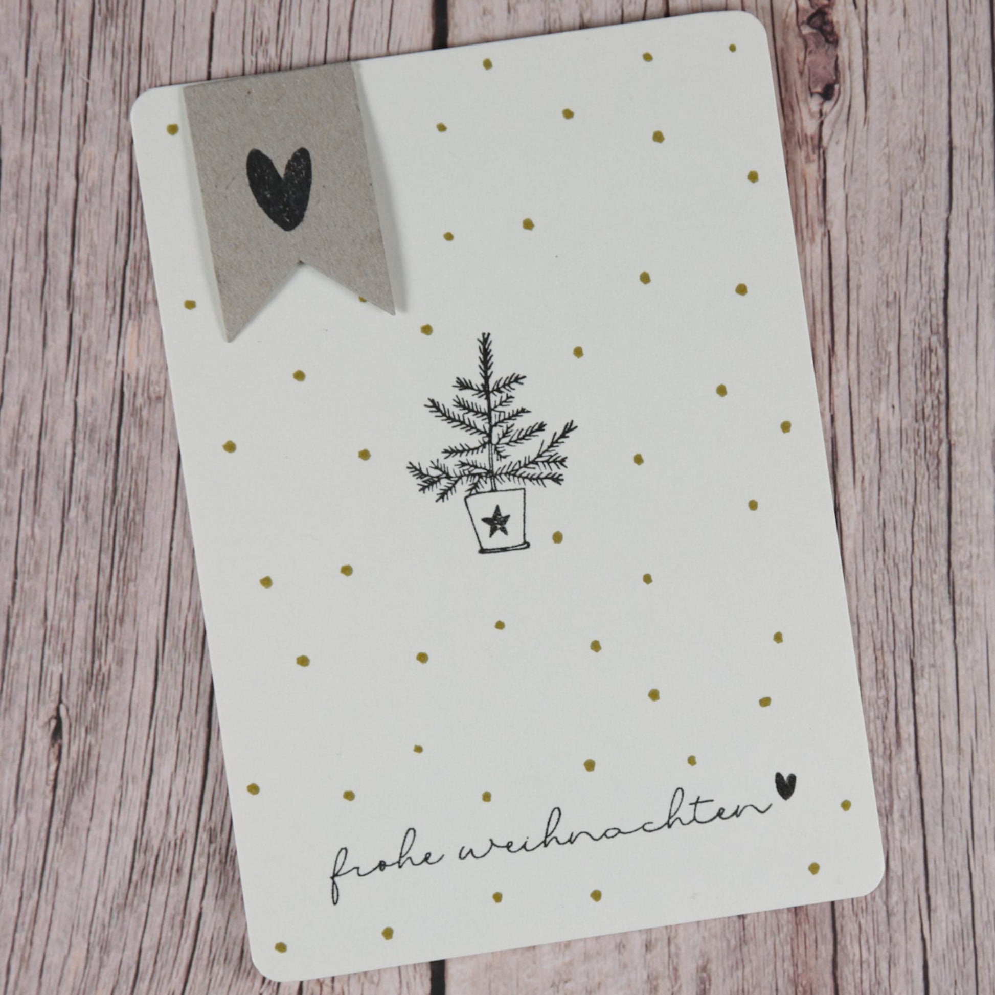 Motivstanzer "Wimpel" (ca. 30 x 42 mm)