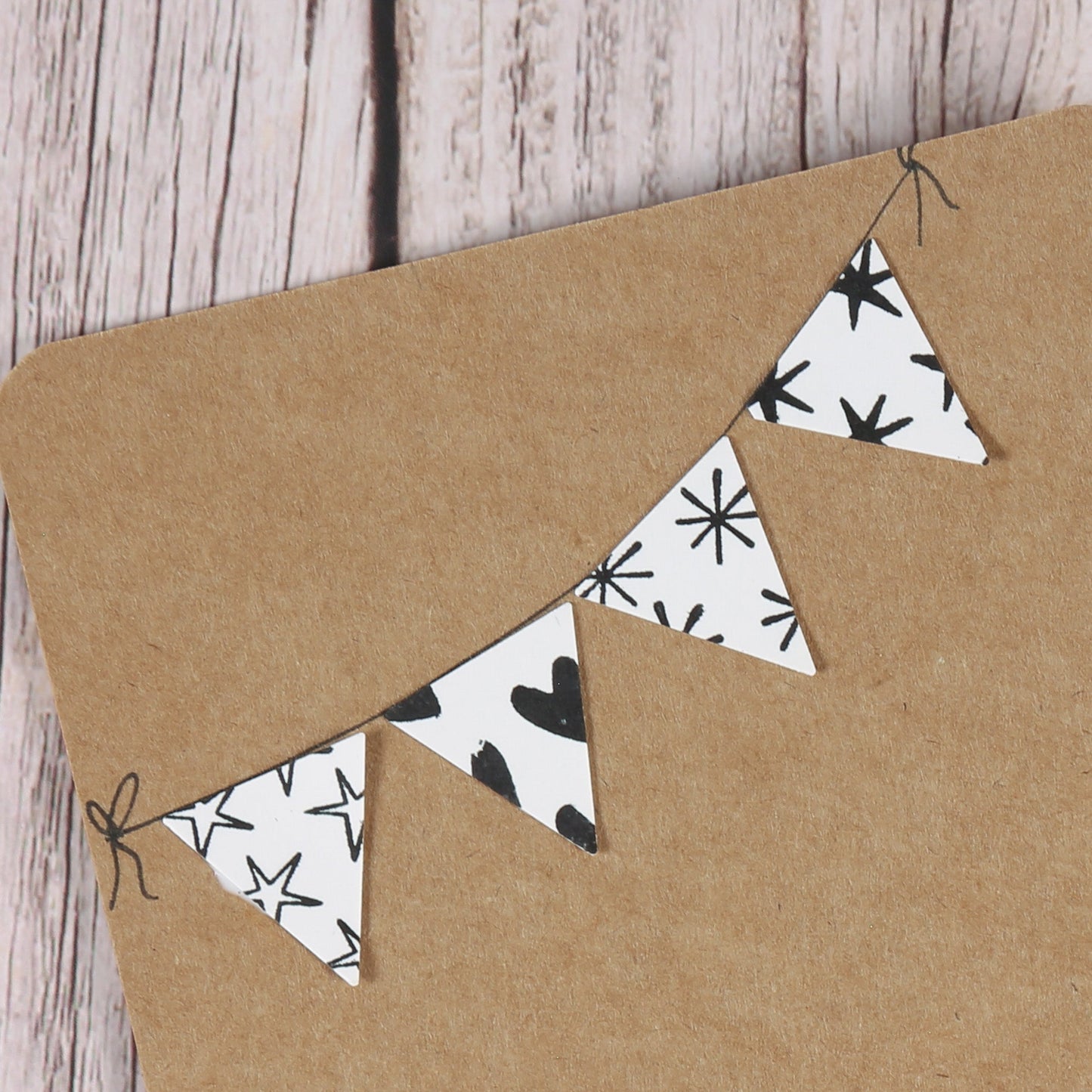 Motivstanzer "Wimpel" klein