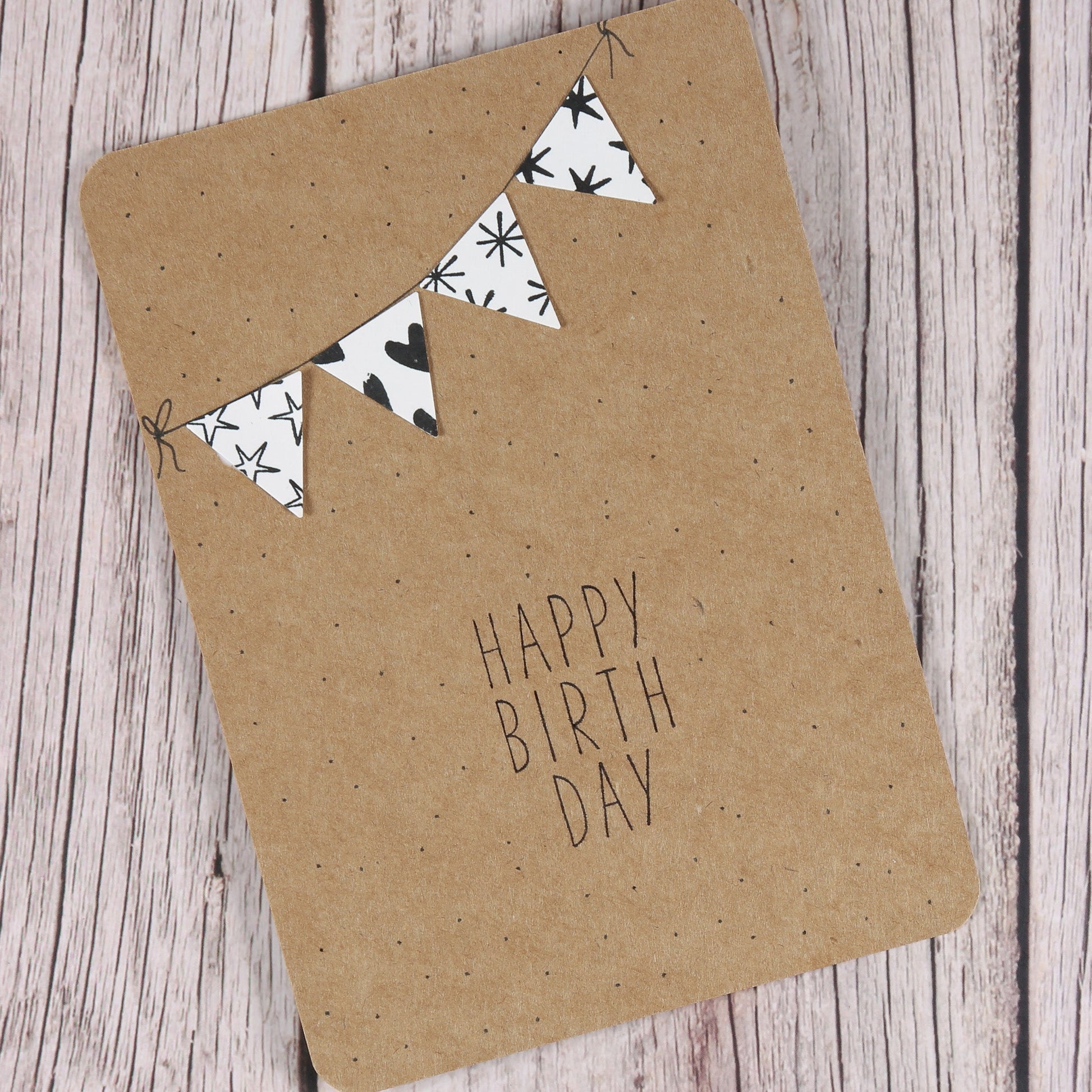 Motivstanzer "Wimpel" klein