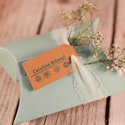 Namensstempel "Blümchen" - IN LOVE WITH PAPER