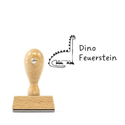 Namensstempel "Dino" - IN LOVE WITH PAPER