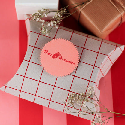 Namensstempel "Erdbeere" - IN LOVE WITH PAPER