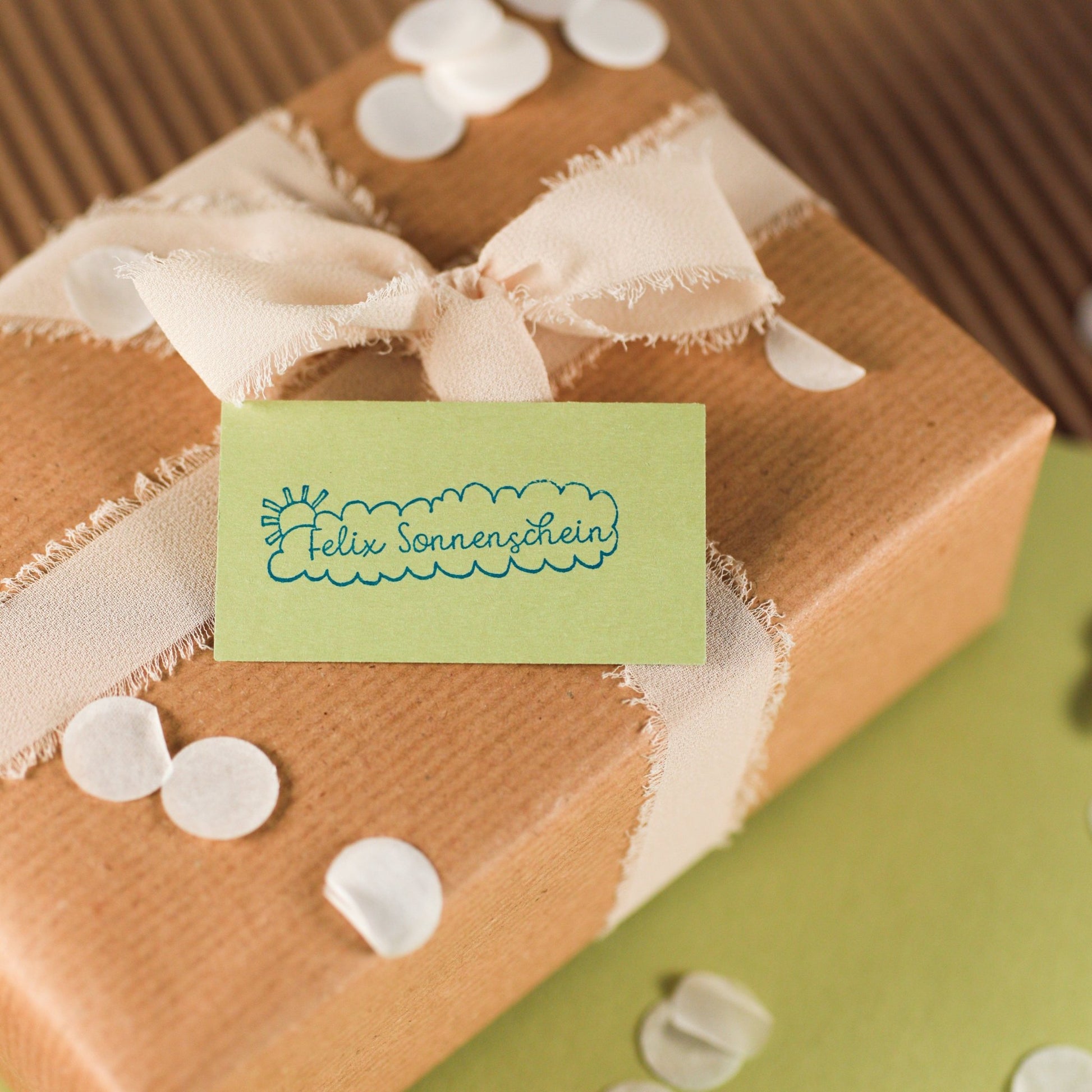 Namensstempel "Sonnenschein" - IN LOVE WITH PAPER