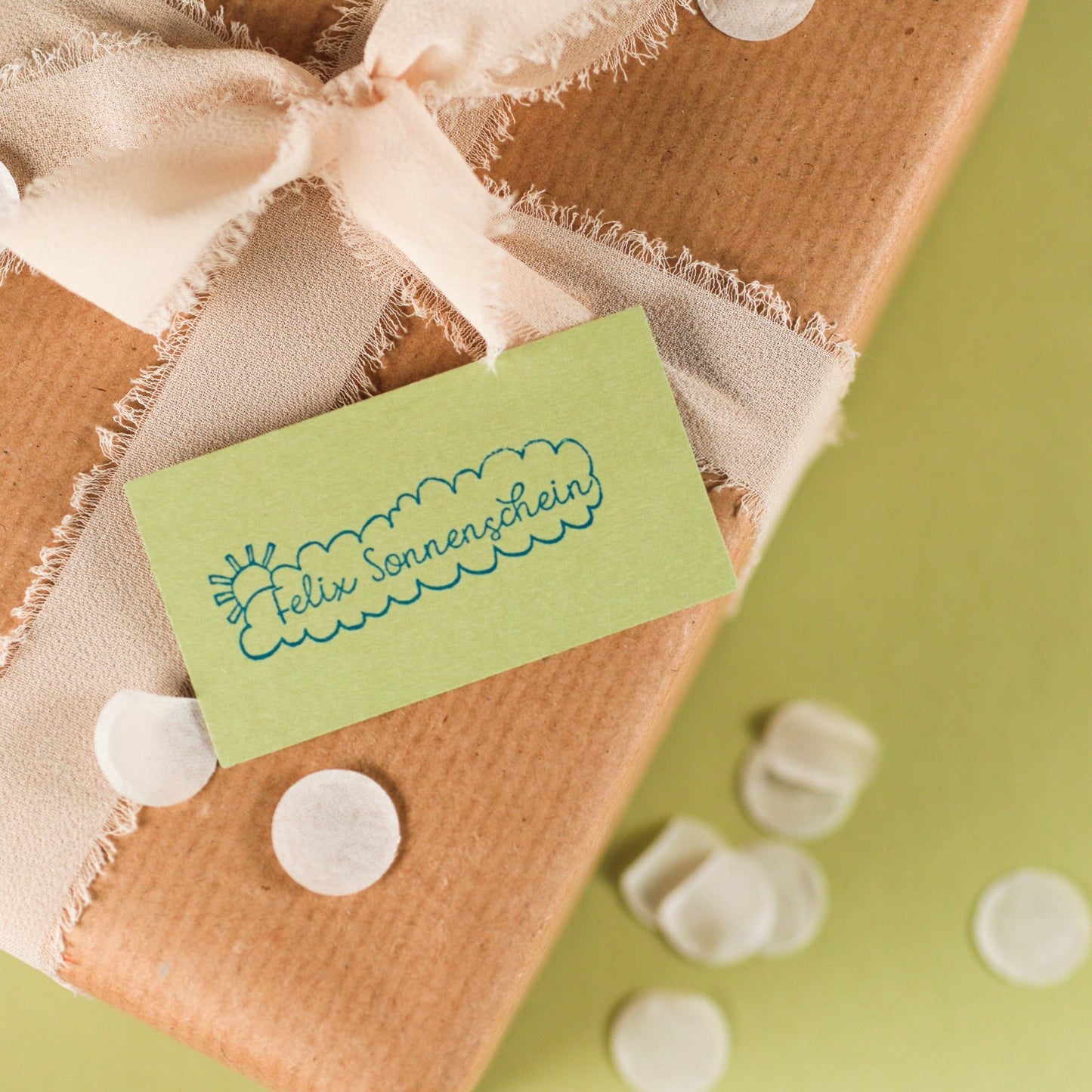Namensstempel "Sonnenschein" - IN LOVE WITH PAPER