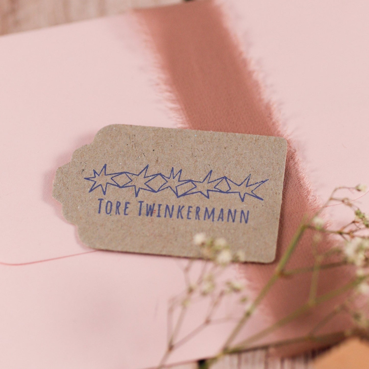 Namensstempel "Stars" - IN LOVE WITH PAPER