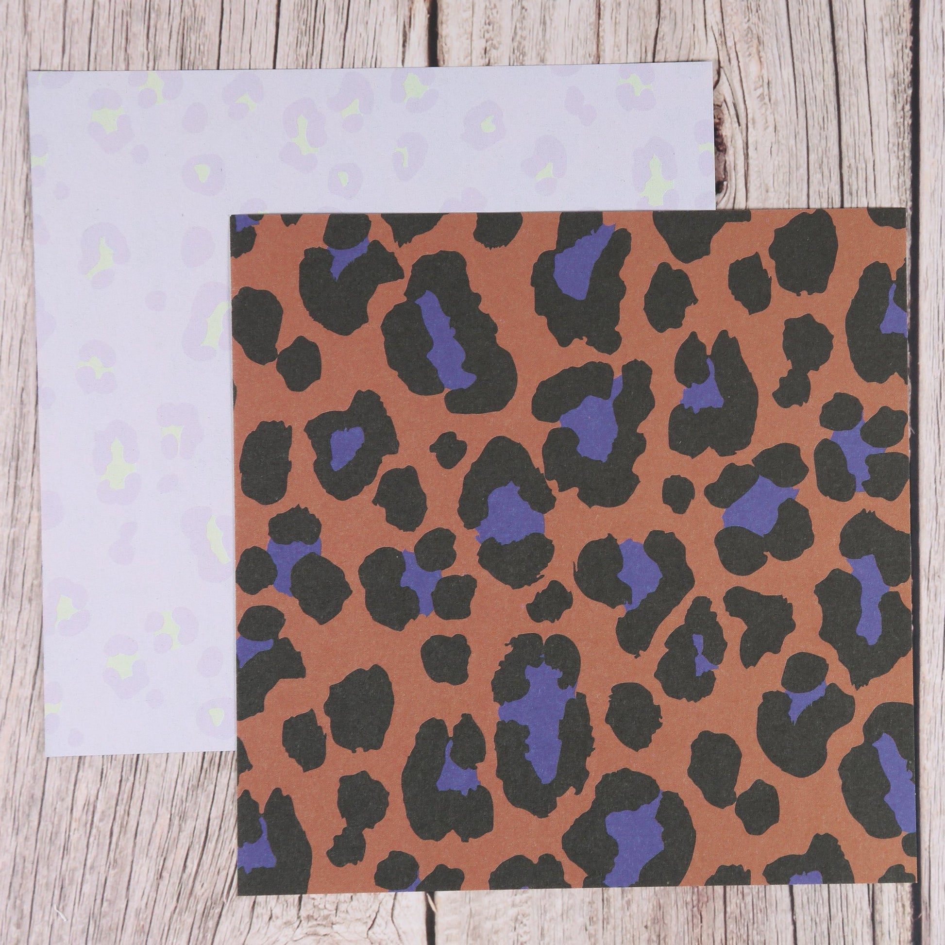 Origami/Muster-Papier "Acid Leo" 15x15cm (50 St.)