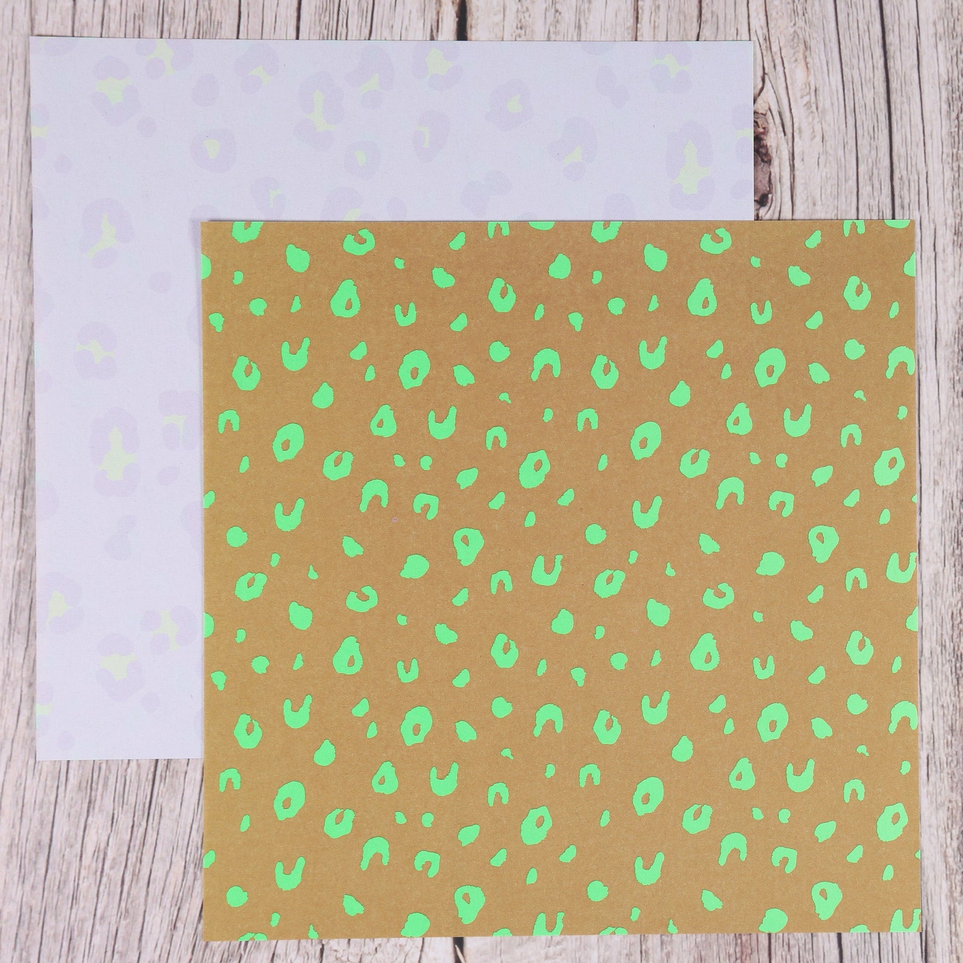 Origami/Muster-Papier "Acid Leo" 15x15cm (50 St.)