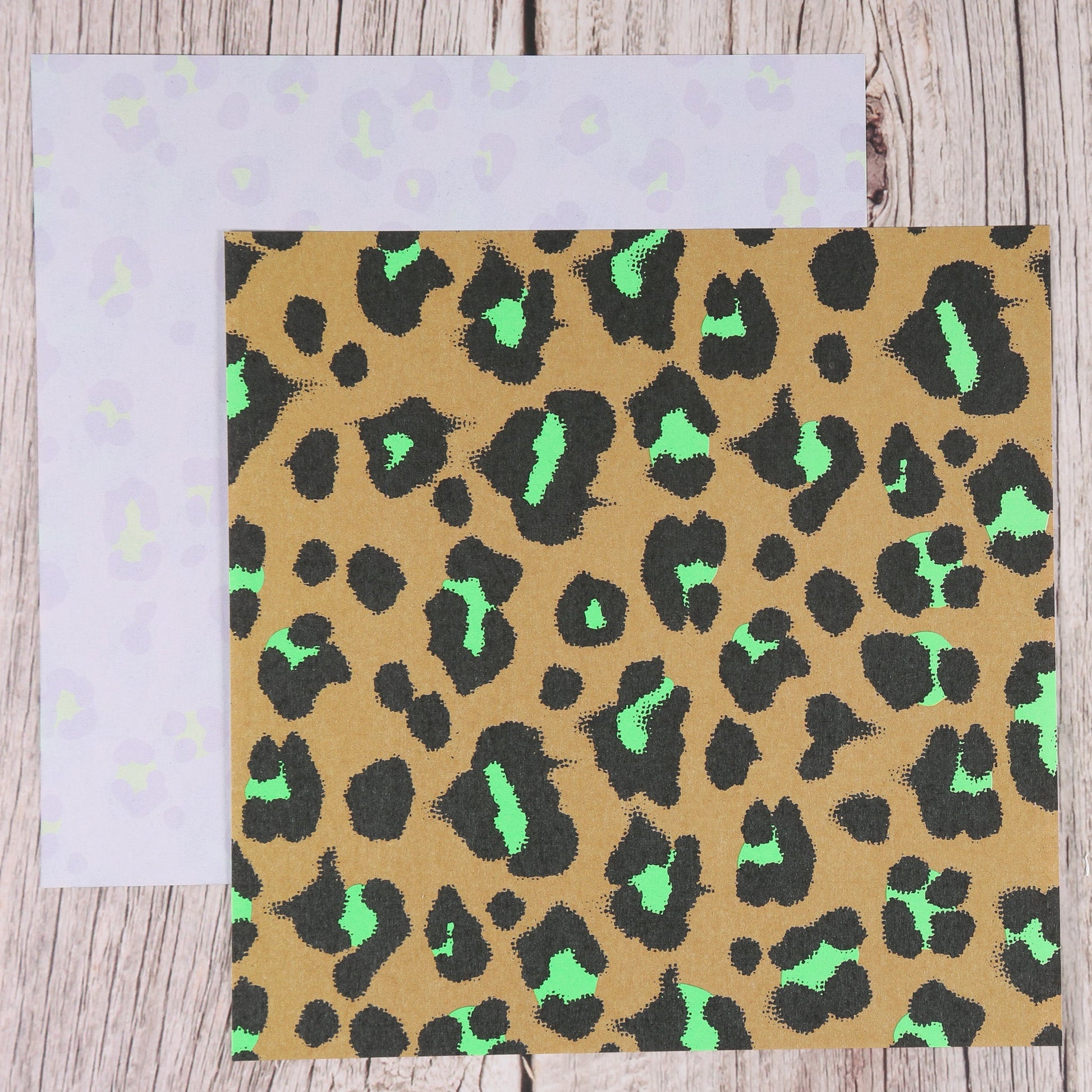 Origami/Muster-Papier "Acid Leo" 15x15cm (50 St.)