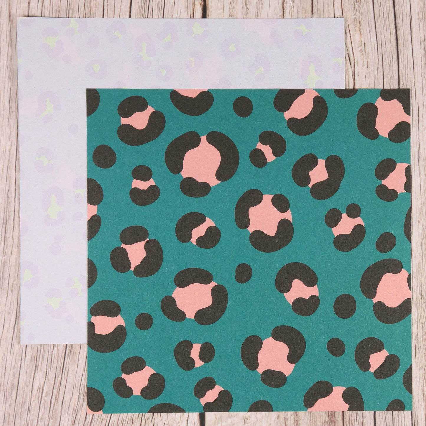 Origami/Muster-Papier "Acid Leo" 15x15cm (50 St.)