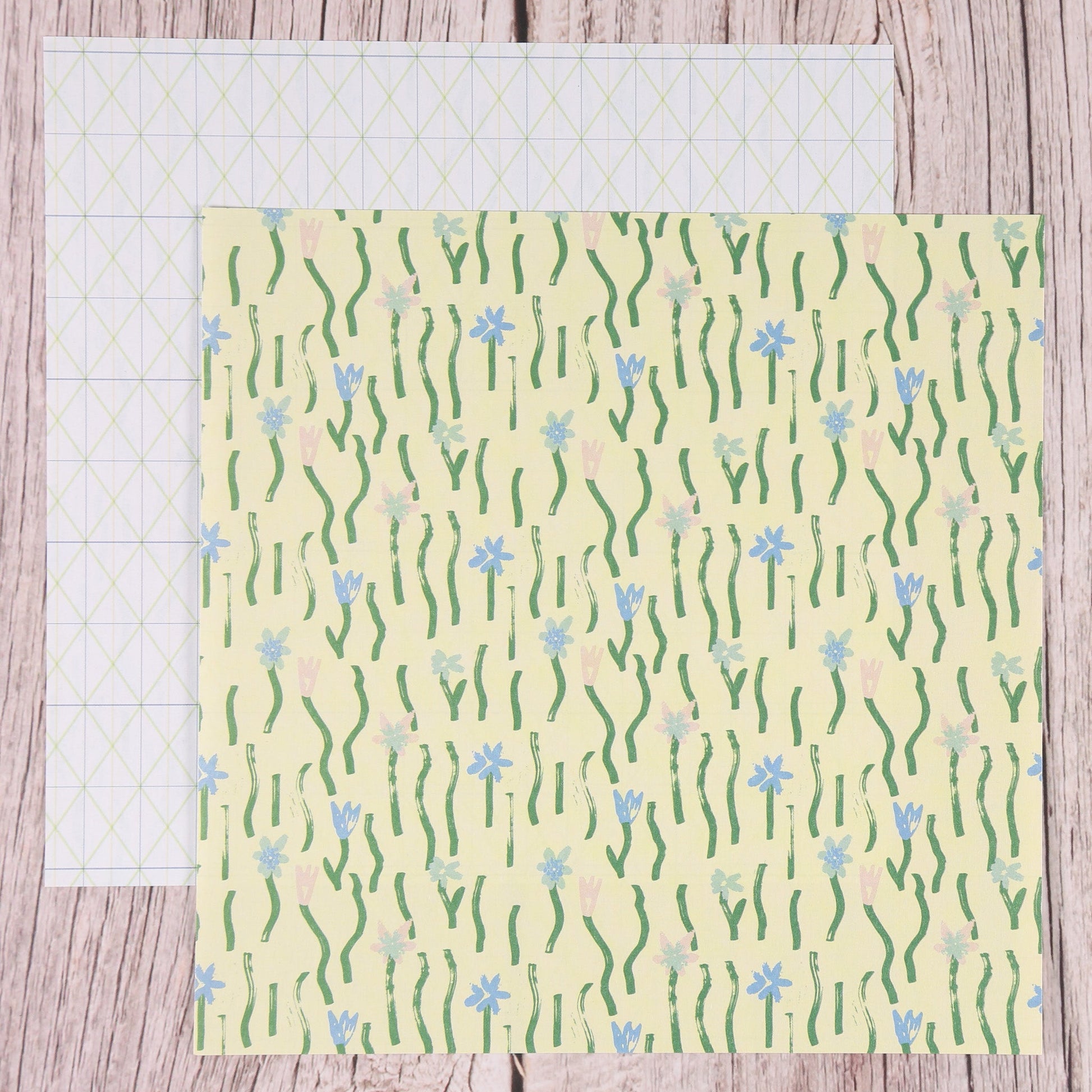 Origami/Muster-Papier "Bunny Hop" 15x15cm (50 St.)