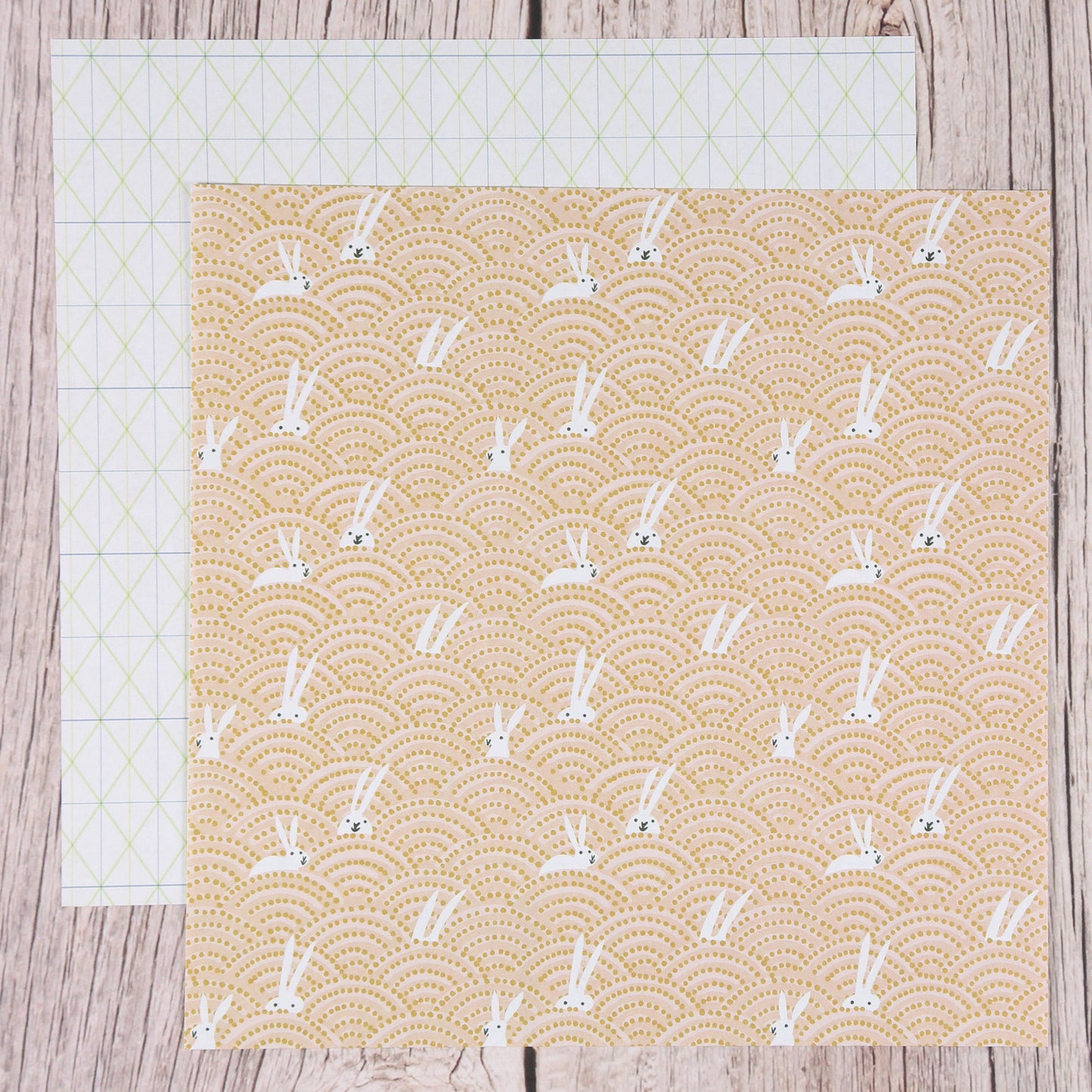 Origami/Muster-Papier "Bunny Hop" 15x15cm (50 St.)