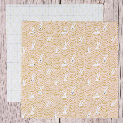 Origami/Muster-Papier "Bunny Hop" 15x15cm (50 St.)