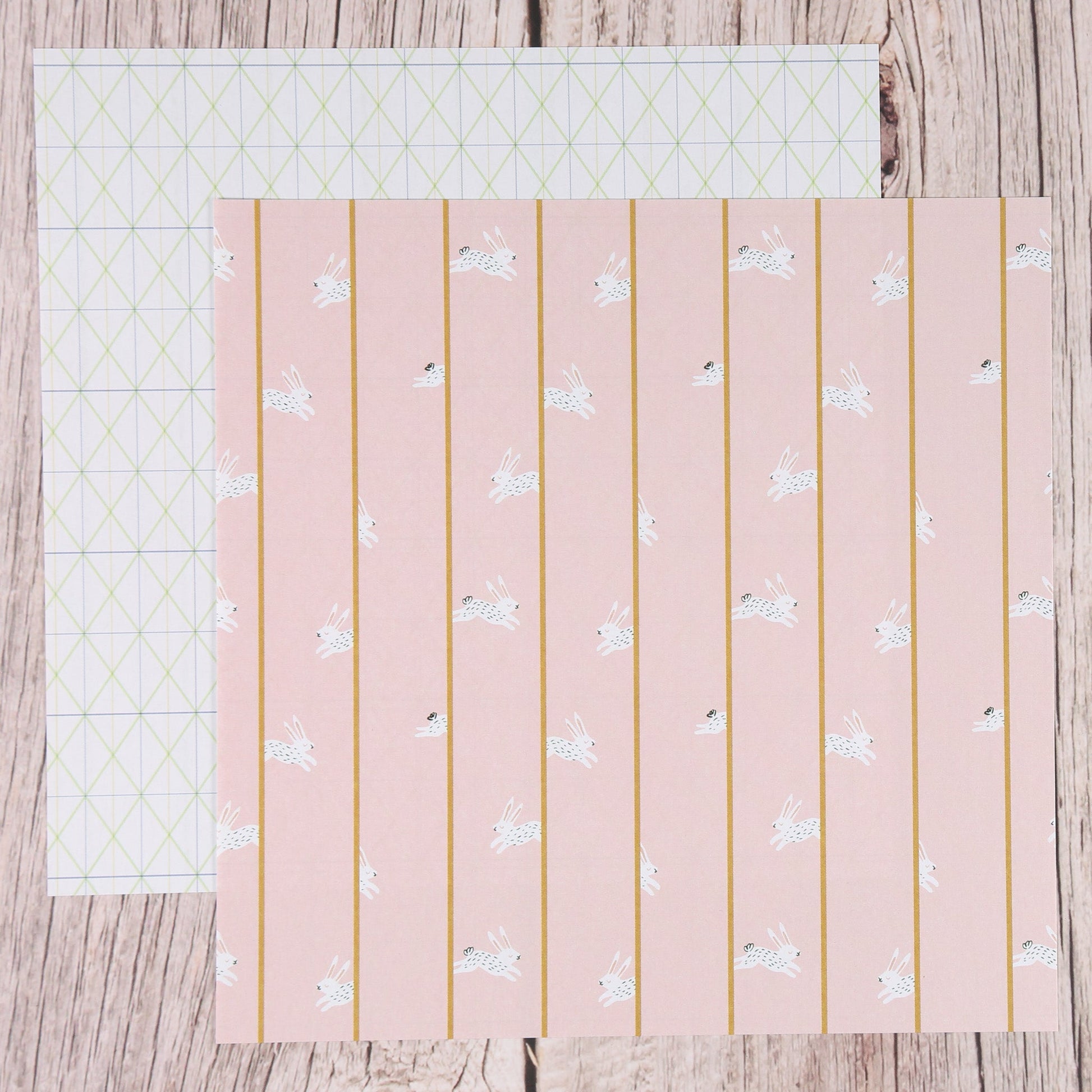 Origami/Muster-Papier "Bunny Hop" 15x15cm (50 St.)