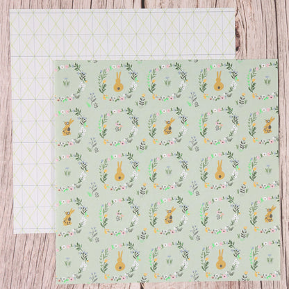 Origami/Muster-Papier "Bunny Hop" 15x15cm (50 St.)