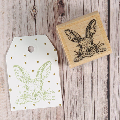 Osterstempel "Frecher Hase"