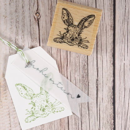 Osterstempel "Frecher Hase"