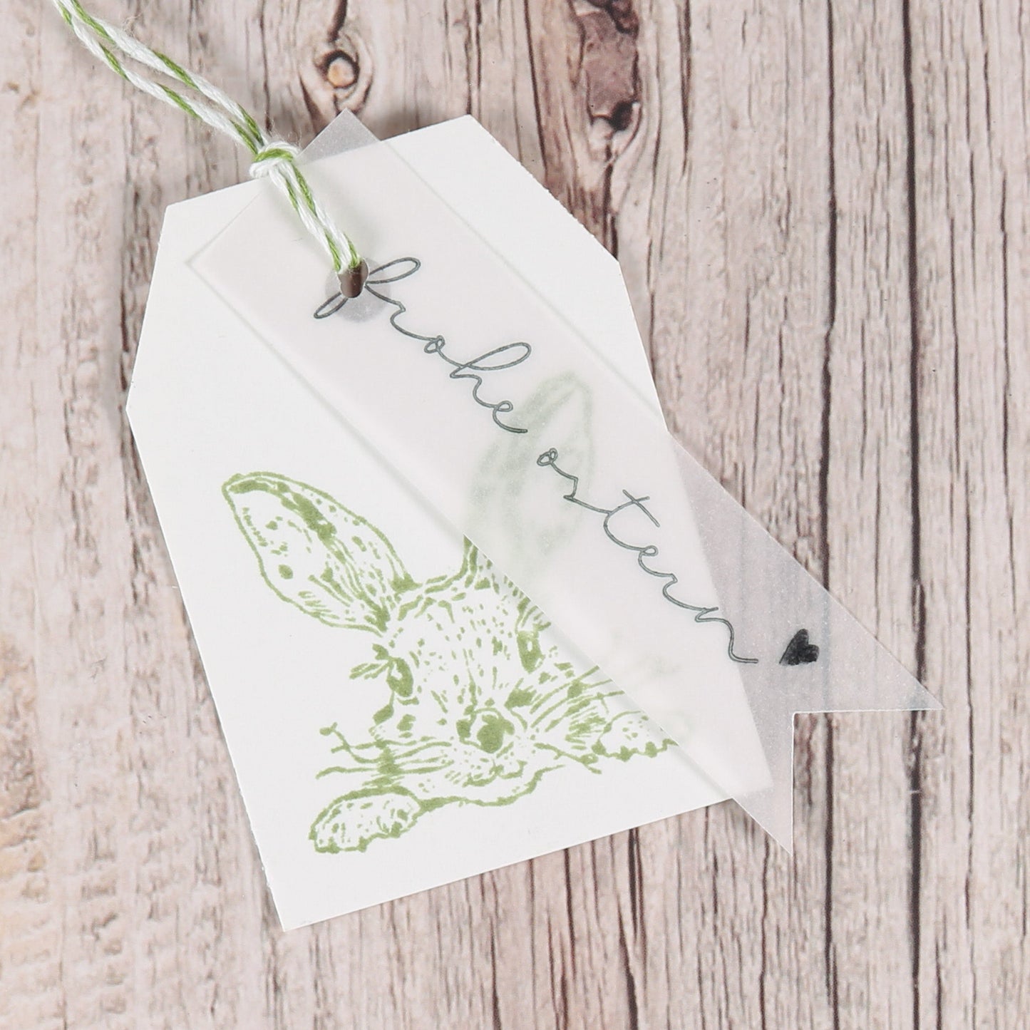 Osterstempel "Frecher Hase"