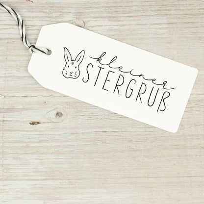 Osterstempel "kleiner Ostergruß"