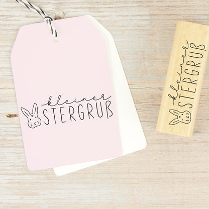 Osterstempel "kleiner Ostergruß"