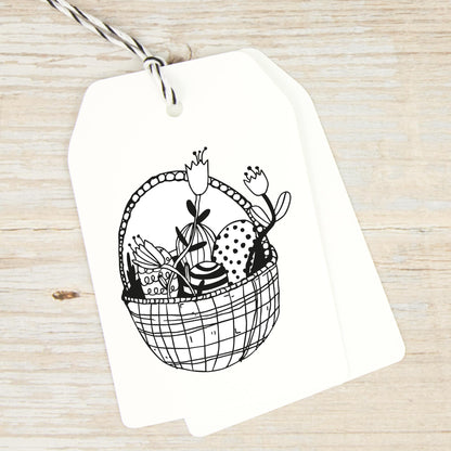 Osterstempel Osterkörbchen