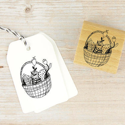 Osterstempel Osterkörbchen