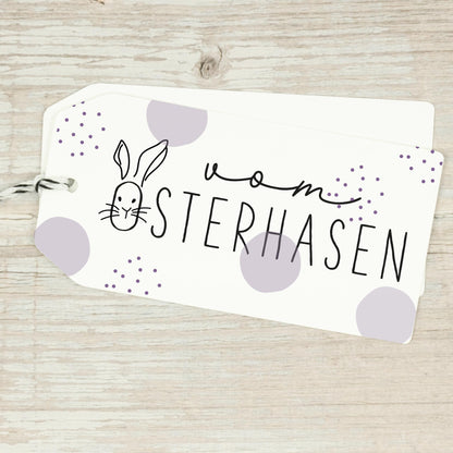 Osterstempel "vom Osterhasen"