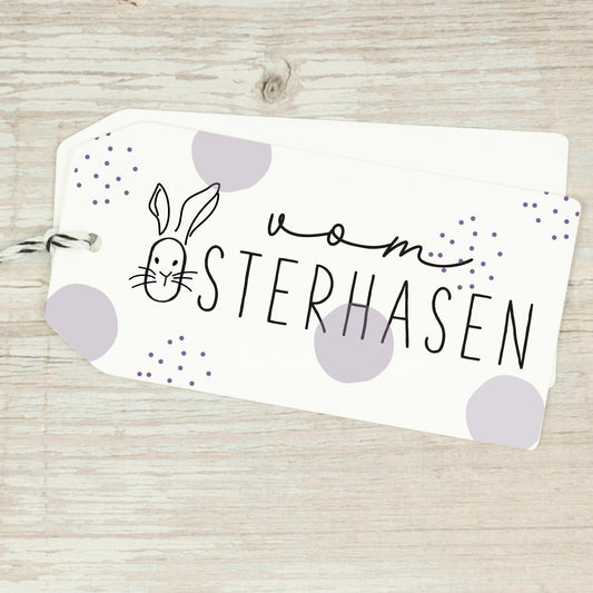 Osterstempel "vom Osterhasen"