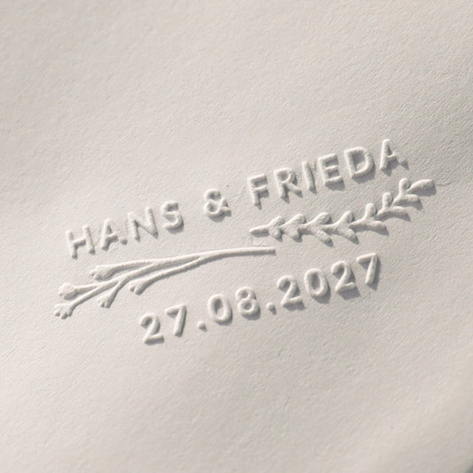 Prägestempel „Aarhus" - IN LOVE WITH PAPER