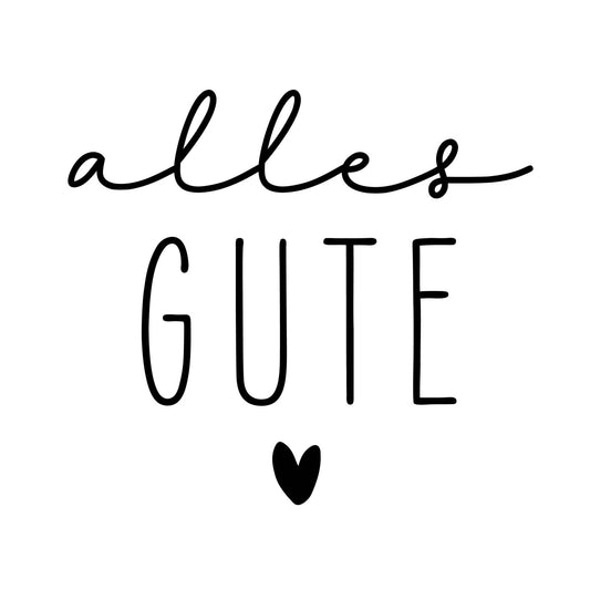 Prägestempel "Alles Gute" - IN LOVE WITH PAPER