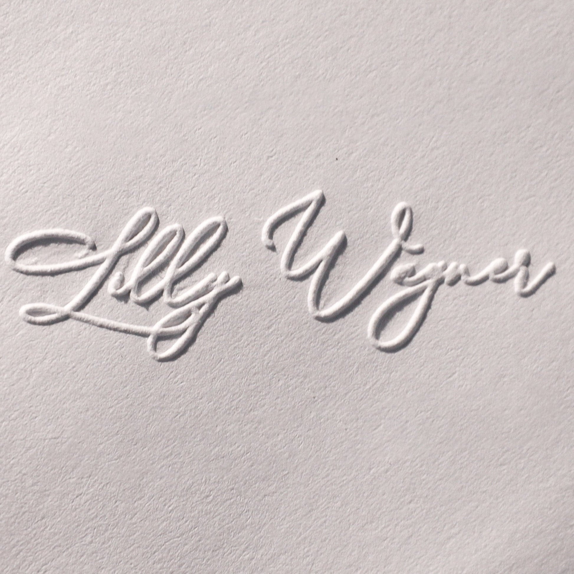 Prägestempel "Bayreuth" - IN LOVE WITH PAPER