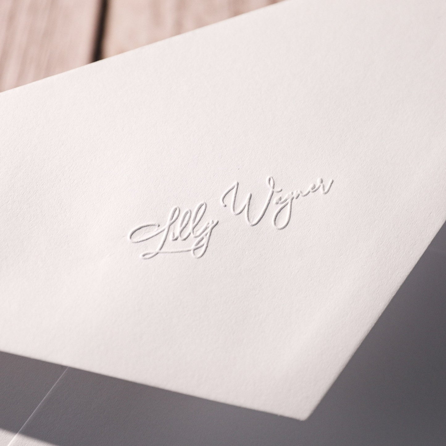 Prägestempel "Bayreuth" - IN LOVE WITH PAPER