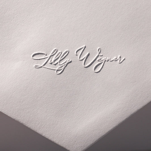 Prägestempel "Bayreuth" - IN LOVE WITH PAPER
