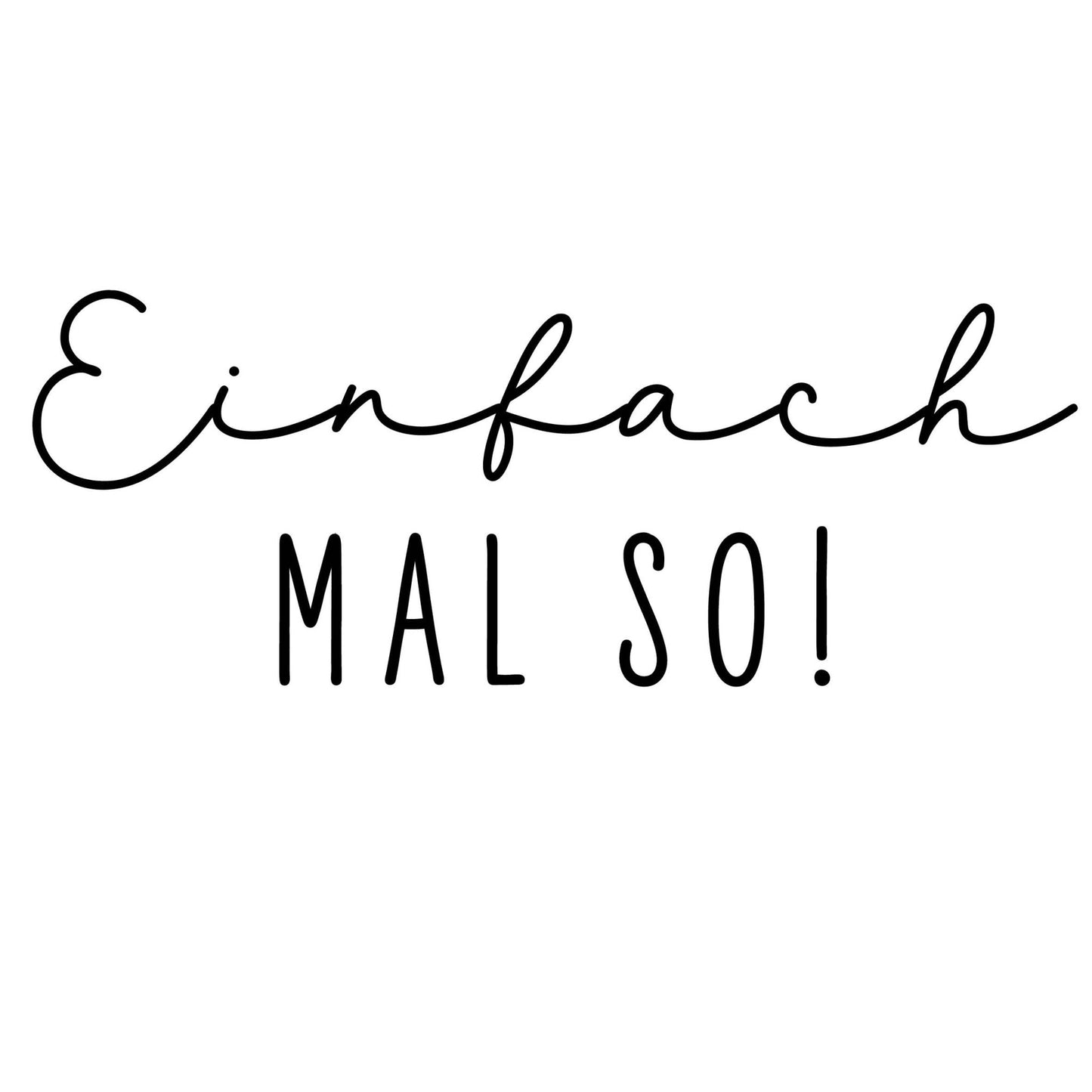 Prägestempel "Einfach mal so!" - IN LOVE WITH PAPER