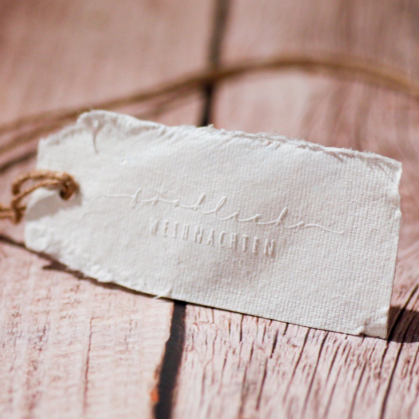 Prägestempel "Fröhliche Weihnachten" - IN LOVE WITH PAPER