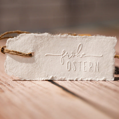 Prägestempel "Frohe Ostern" - IN LOVE WITH PAPER