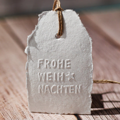 Prägestempel Frohe Weihnachten - IN LOVE WITH PAPER
