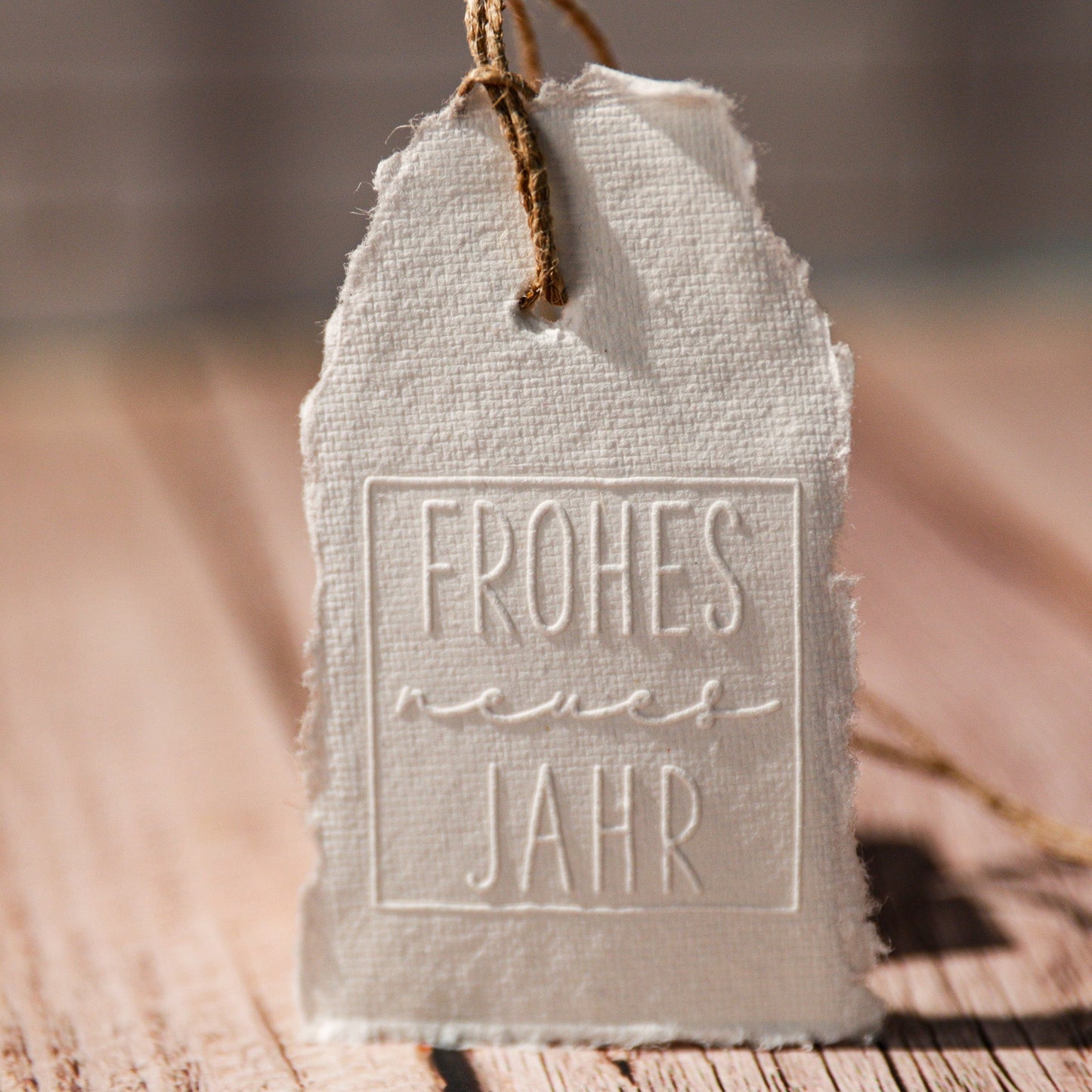 Prägestempel "Frohes neues Jahr" - IN LOVE WITH PAPER