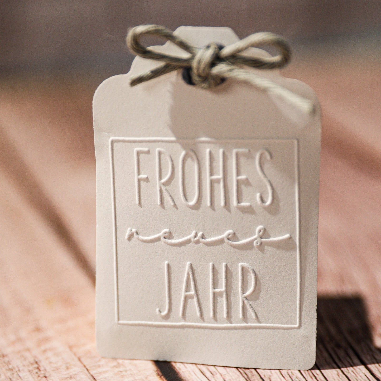 Prägestempel "Frohes neues Jahr" - IN LOVE WITH PAPER