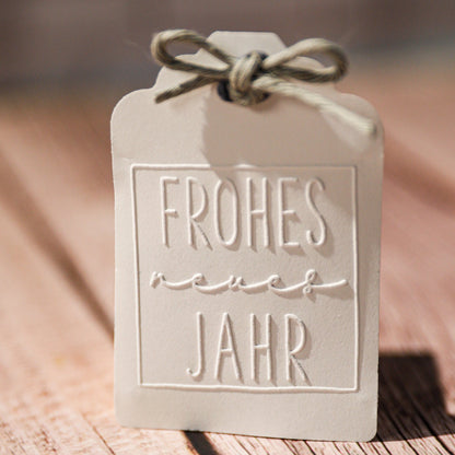 Prägestempel "Frohes neues Jahr" - IN LOVE WITH PAPER