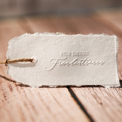 Prägestempel "Für deine Freudentränen" - IN LOVE WITH PAPER