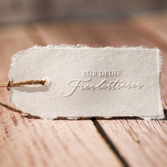 Prägestempel "Für deine Freudentränen" - IN LOVE WITH PAPER