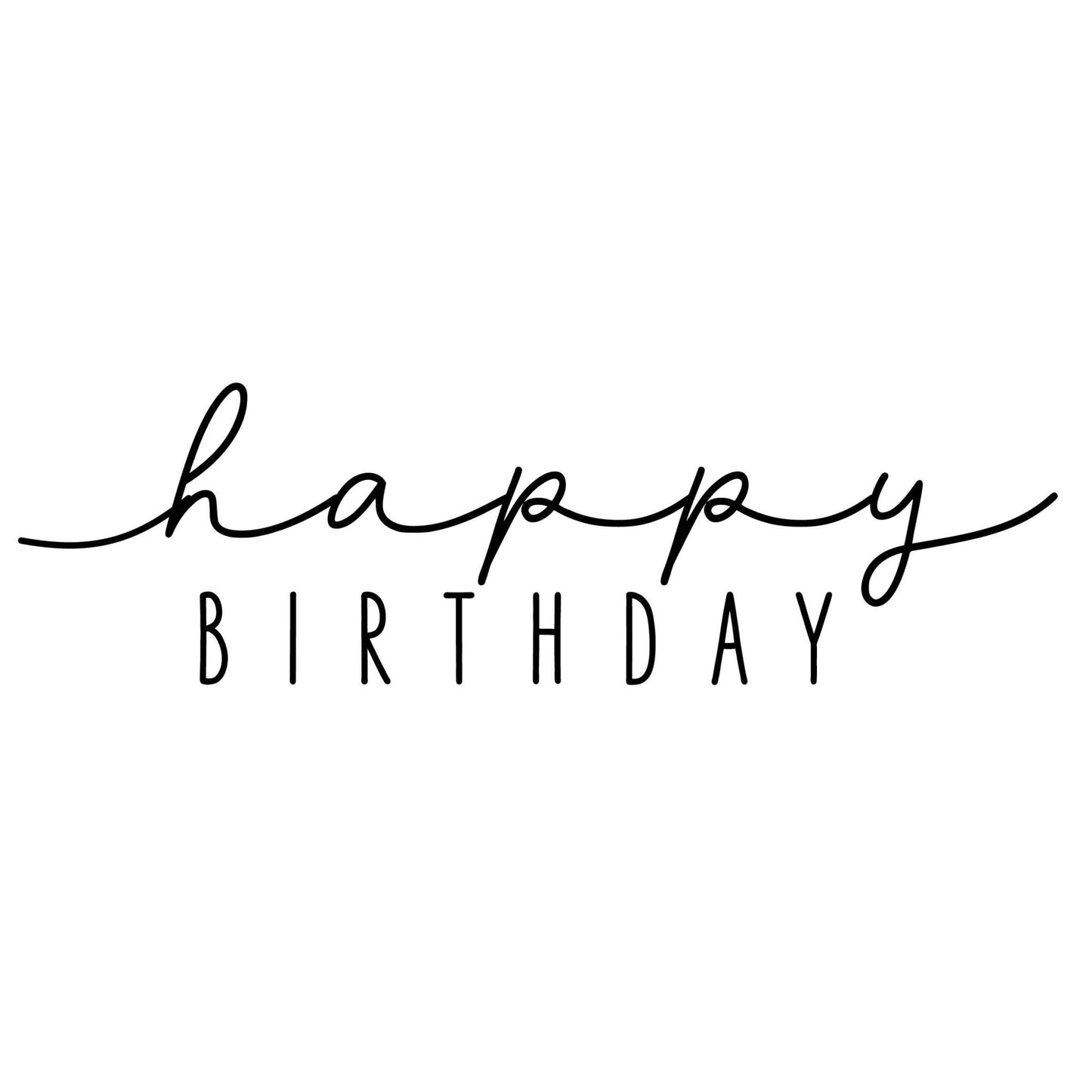 Prägestempel "Happy Birthday" - IN LOVE WITH PAPER