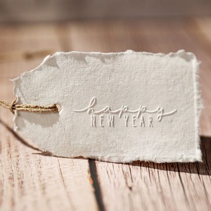 Prägestempel "Happy new year" - IN LOVE WITH PAPER