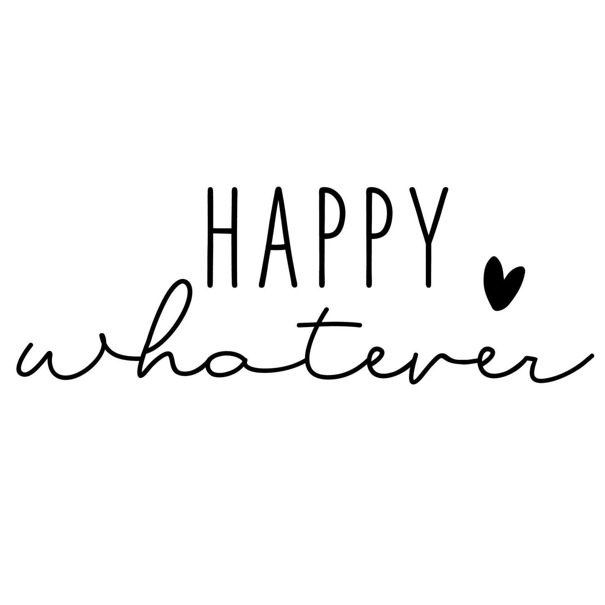 Prägestempel "Happy whatever" - IN LOVE WITH PAPER