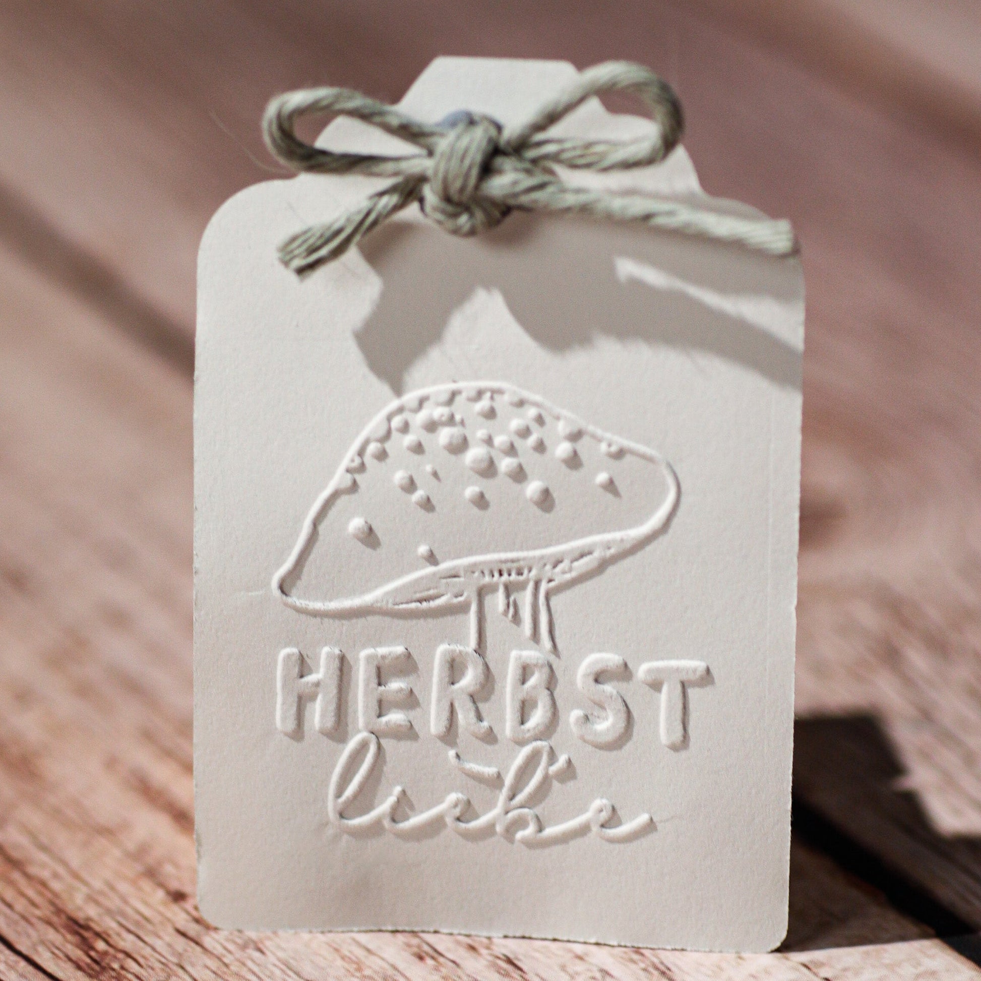 Prägestempel "Herbstliebe" - IN LOVE WITH PAPER