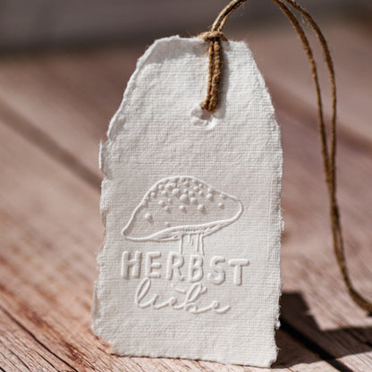 Prägestempel "Herbstliebe" - IN LOVE WITH PAPER